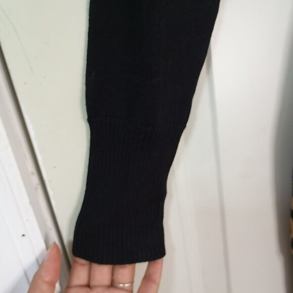 Premise Womens Leopard Print Cardigan Sweater S Wool Blend Bohemia - Picture 5 of 10